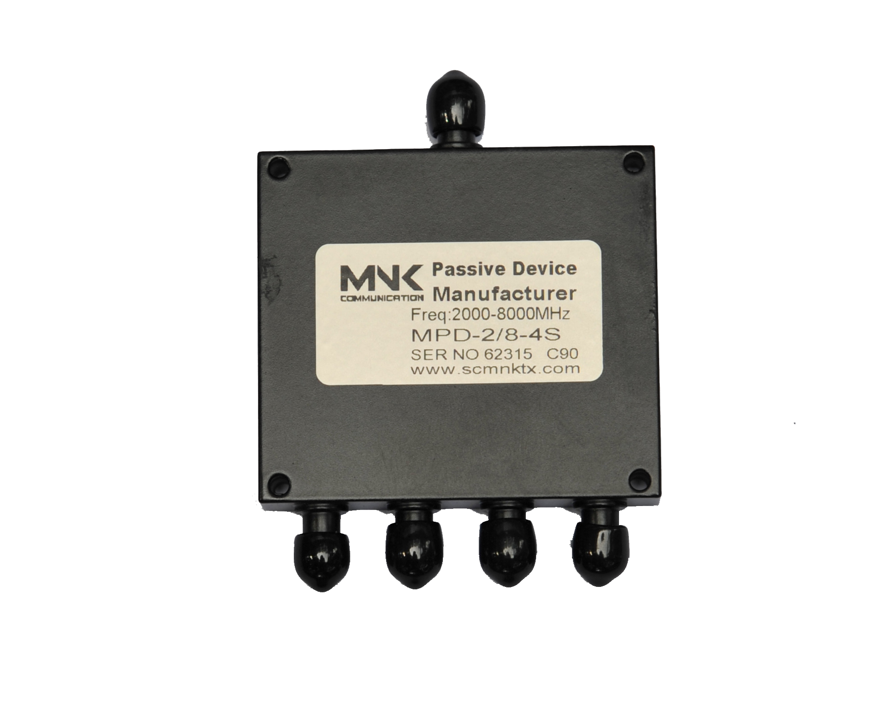 4 Way Power divider  2000-8000MHz